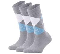BURLINGTON Calcetines azul claro / gris claro / rosa / blanco 36-41 azul claro / gris claro / rosa / blanco