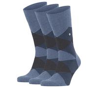 BURLINGTON Calcetines 'Clyde' azul / azul oscuro 39-46 azul / azul oscuro