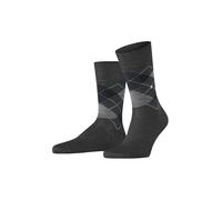 BURLINGTON Calcetines de hombre MANCHESTER antracita mélange gris | 40-46