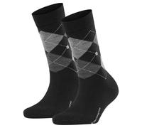 Burlington Calcetines Mujer Marylebone 2er Paquete - Medias Cortas, Rombos, Ones