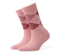 Burlington Calcetines Mujer Whitby - Medias Cortas, Rombos, Onesize, 36-41