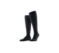 Burlington Dublin M Kh algodón lisos 1 par, Calcetines largos Hombre, Negro Black 3000, 40-46