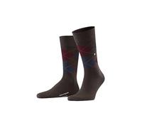 Burlington Edinburgh M So lana estampados 1 par, Calcetines Hombre, Marrón Dark Brown 5235, 40-46