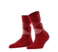 Burlington Whitby W So suave y cálido estampados 1 par, Calcetines Mujer, Rojo Vermillion Red 8226, 36-41
