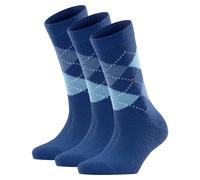 BURLINGTON Calcetines 'Whitby' azul real / azul cielo / azul claro 36-41 azul real / azul cielo / azul claro
