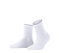 Burlington Chelsea W Sso algodón lisos 1 par, Calcetines cortos Mujer, Blanco White 2000, 36-41