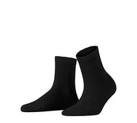 Burlington Chelsea W Sso algodón lisos 1 par, Calcetines cortos Mujer, Negro Black 3000, 36-41