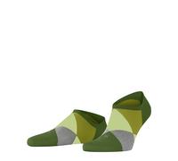 Burlington Clyde M Sn algodón lisos 1 par, Calcetines cortos Hombre, Verde Palm Tree 7613, 40-46