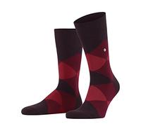 Burlington Clyde M So algodón estampados 1 par, Calcetines Hombre, Rojo Claret 8375, 46-50