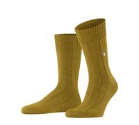Burlington Dover M So lana lisos 1 par, Calcetines Hombre, Amarillo Mustard 1593, 40-46