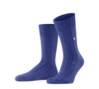 Burlington Dover M So lana lisos 1 par, Calcetines Hombre, Azul River Blue 6551, 40-46