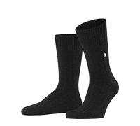 Burlington Dover M So lana lisos 1 par, Calcetines Hombre, Gris Asphalt Melange 3180, 40-46
