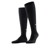 Burlington Dublin M Kh algodón lisos 1 par, Calcetines largos Hombre, Negro Black 3000, 40-46