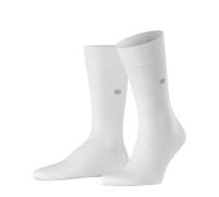 Burlington Dublin M So algodón lisos 1 par, Calcetines Hombre, Blanco White 2000, 40-46