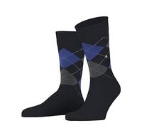 Burlington Dundee M So lana estampados 1 par, Calcetines Hombre, Azul Marine 6120, 40-46