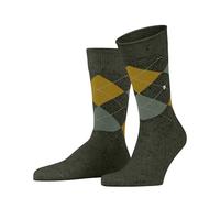 Burlington Dundee M So lana estampados 1 par, Calcetines Hombre, Verde Light Pine 7421, 40-46