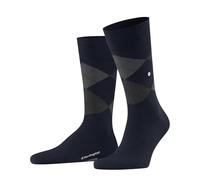 Burlington Edinburgh M So lana estampados 1 par, Calcetines Hombre, Azul Marine 6123, 40-46