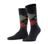 Burlington Edinburgh Melange M So lana estampados 1 par, Calcetines Hombre, Azul Jeans Melange 6274, 40-46