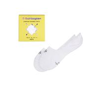 Burlington Everyday 2-Pack Box M IN algodón invisibles unicolor 2 pares, Calcetines pinkies Hombre, Blanco (White 2000), 45/46 EU