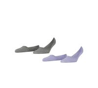 Burlington Everyday 2-Pack W IN algodón invisibles unicolor 2 pares, Calcetines pinkies Mujer, Azul (Cosmic Sky 6537) - nuevo, 35-36