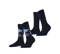 Burlington Everyday Mix Multipack W So algodón estampados 2 pares, Calcetines Mujer, Morado Plum 6130, 36-41