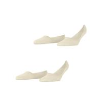 Burlington Everyday Multipack W In algodón invisibles lisos 2 pares, Calcetines pinkies Mujer, Beis Gravel 4840, 41-42
