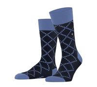 Burlington Ferry Road M So lana estampados 1 par, Calcetines Hombre, Azul Marine 6120, 40-46