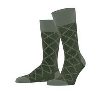 Burlington Ferry Road M So lana estampados 1 par, Calcetines Hombre, Verde Asparagus 7045, 40-46