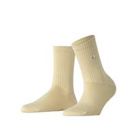 Burlington Fleet Street W So algodón lisos 1 par, Calcetines Mujer, Beis Cream 4011, 36-41