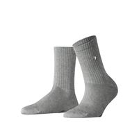Burlington Fleet Street W So algodón lisos 1 par, Calcetines Mujer, Gris Light Heather 3223, 36-41