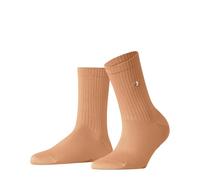 Burlington Fleet Street W So algodón lisos 1 par, Calcetines Mujer, Naranja Peach 8766, 36-41