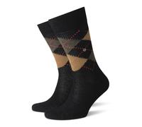 Burlington Hombre Calcetines Preston - Rombos, Suave, Clip, Talla Única, 40-46