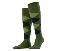 Burlington King M Kh - Calcetines largos para hombre (algodón, 1 par), color verde bosque 7657, 40-46, Verde Forest 7657, 42-48