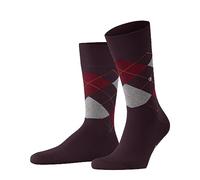 Burlington King M SO algodón estampado 1 par, Calcetines Hombre, Rojo (Claret 8375) nuevo - ecológico, 40-46