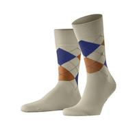 Burlington King M So algodón estampados 1 par, Calcetines Hombre, Beis Cake 4072, 40-46