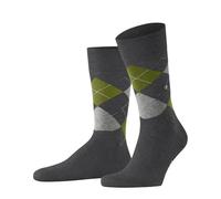 Burlington King M So algodón estampados 1 par, Calcetines Hombre, Gris Dark Grey 3976, 40-46