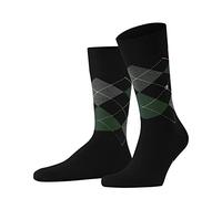 Burlington King M So algodón estampados 1 par, Calcetines Hombre, Negro Black 3004, 40-46