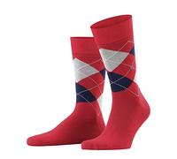 Burlington King M So algodón estampados 1 par, Calcetines Hombre, Rosa Red Pepper 8074, 40-46