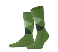 Burlington King M So algodón estampados 1 par, Calcetines Hombre, Verde Fairway 7480, 40-46