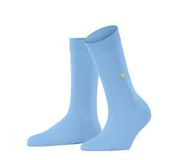 Burlington Lady W So algodón lisos 1 par, Calcetines Mujer, Azul Light Blue 6541, 36-41