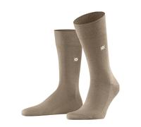 Burlington Leeds M So algodón lana lisos 1 par, Calcetines Hombre, Marrón Sun 5039, 40-46