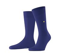 Burlington Lord M So algodón lisos 1 par, Calcetines Hombre, Azul Deep Blue 6046, 46-50