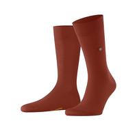 Burlington Lord M So algodón lisos 1 par, Calcetines Hombre, Naranja Orange 8039, 40-46