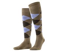 Burlington Manchester M Kh algodón estampados 1 par, Calcetines largos Hombre, Beis Beige 4240, 40-46