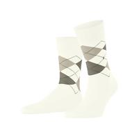 Burlington Manchester M So algodón estampados 1 par, Calcetines Hombre, Blanco Off-White 2041, 46-50