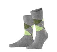 Burlington Manchester M So algodón estampados 1 par, Calcetines Hombre, Gris Light Grey 3613, 40-46