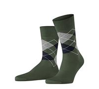 Burlington Calcetines de hombre Manchester – Talla 40-46 – Verde montaña oliva