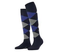 Burlington Calcetines largos Mujer Marylebone Lana estampados Azul Marine 6120 36-41 1 par