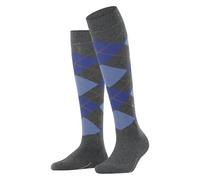 Burlington Marylebone W Kh lana estampados 1 par, Calcetines largos Mujer, Gris Dark Grey 3070, 36-41