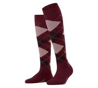 Burlington Marylebone W Kh lana estampados 1 par, Calcetines largos Mujer, Rojo Cranberry 8033, 36-41